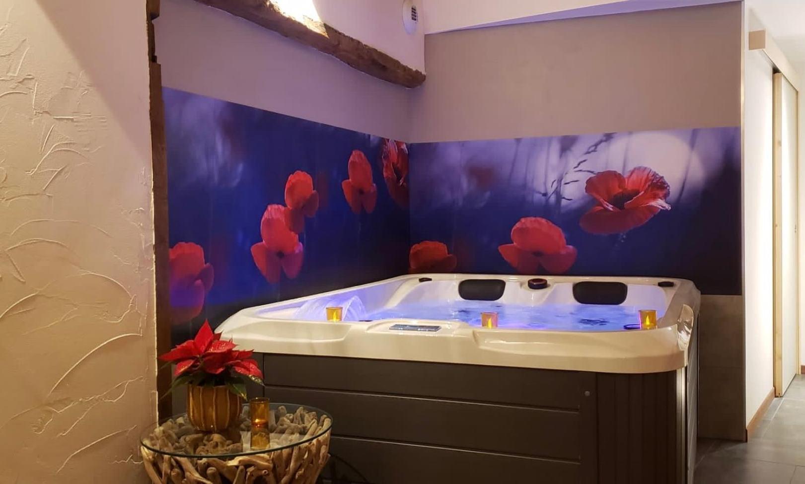 Maison D'Hote Avec Sauna Et Jacuzzi A La Campagne Les Portes du Coglais Exteriör bild